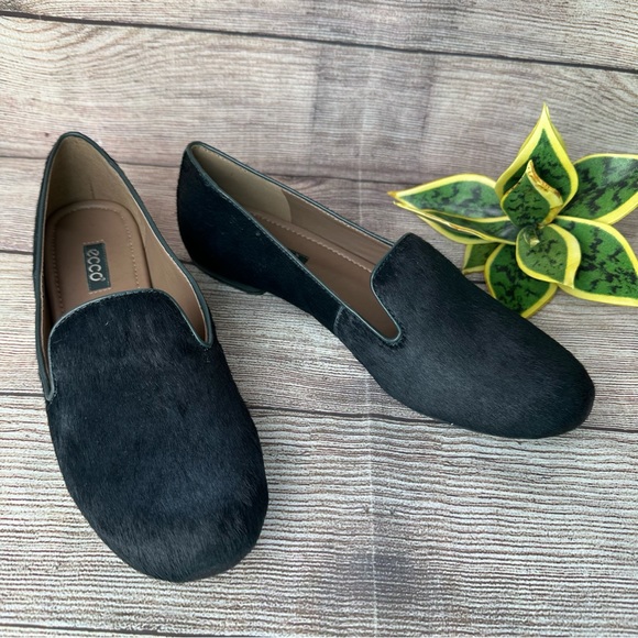 NIB Ecco Perth  Calf Hair Slip Ons - Picture 2 of 9